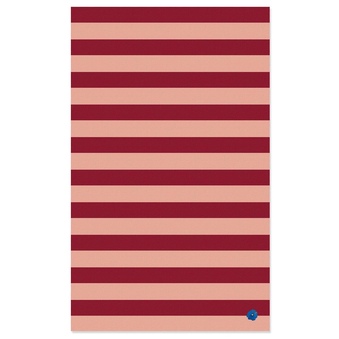 Byon Byon Leya dug, rød/lyserød – vinkelbillede (Dug)