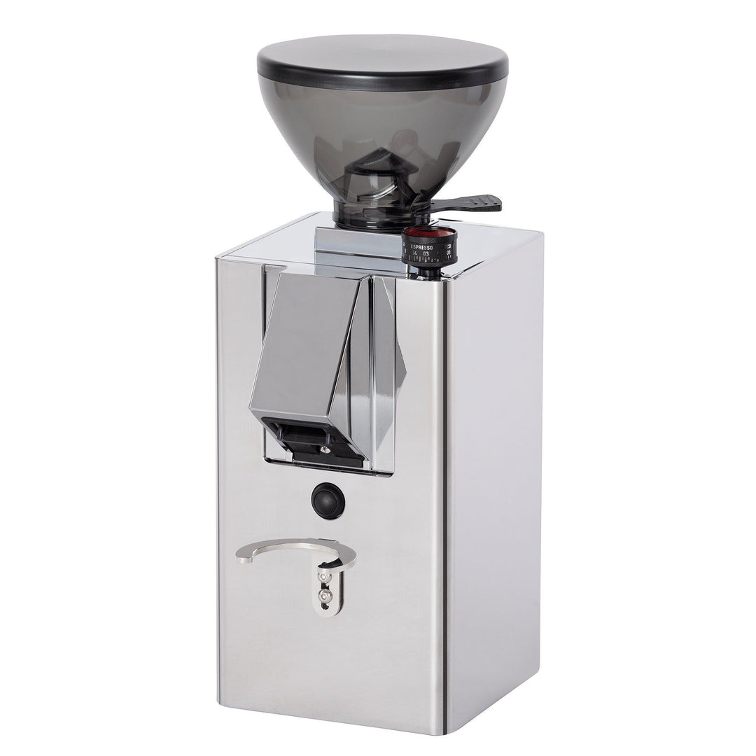 La pavoni La pavoni New Kube Mill elektrisk kaffekværn, krom – frontbillede (Kaffekværn)