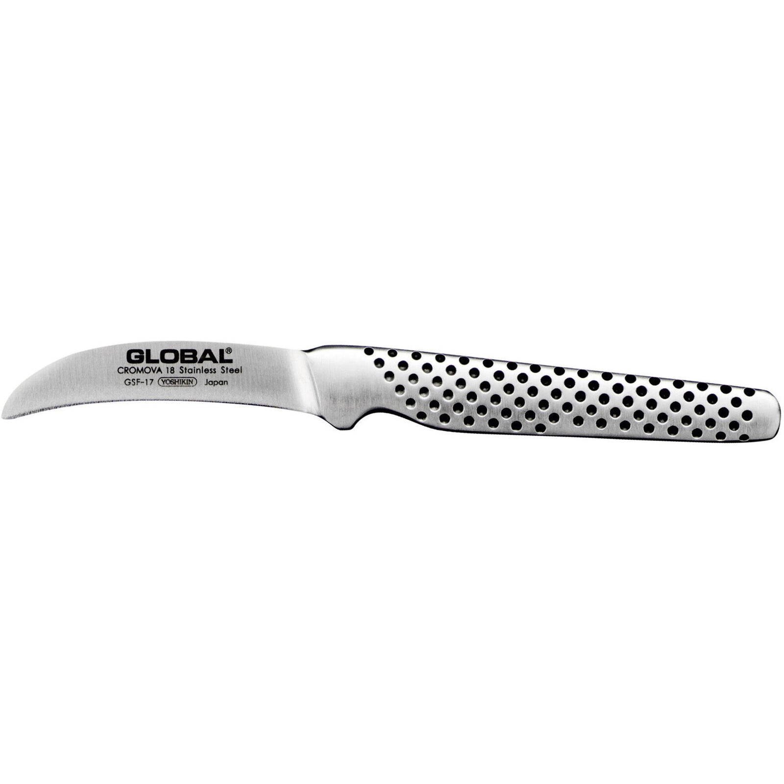 Global Global GSF-17 Krum Urtekniv ❤ produktbillede (Skalknive)