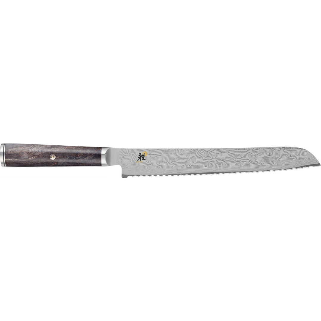 Miyabi Miyabi 5000MCD 67 black brødkniv, 23 cm. ❤ frontbillede (Brødknive)