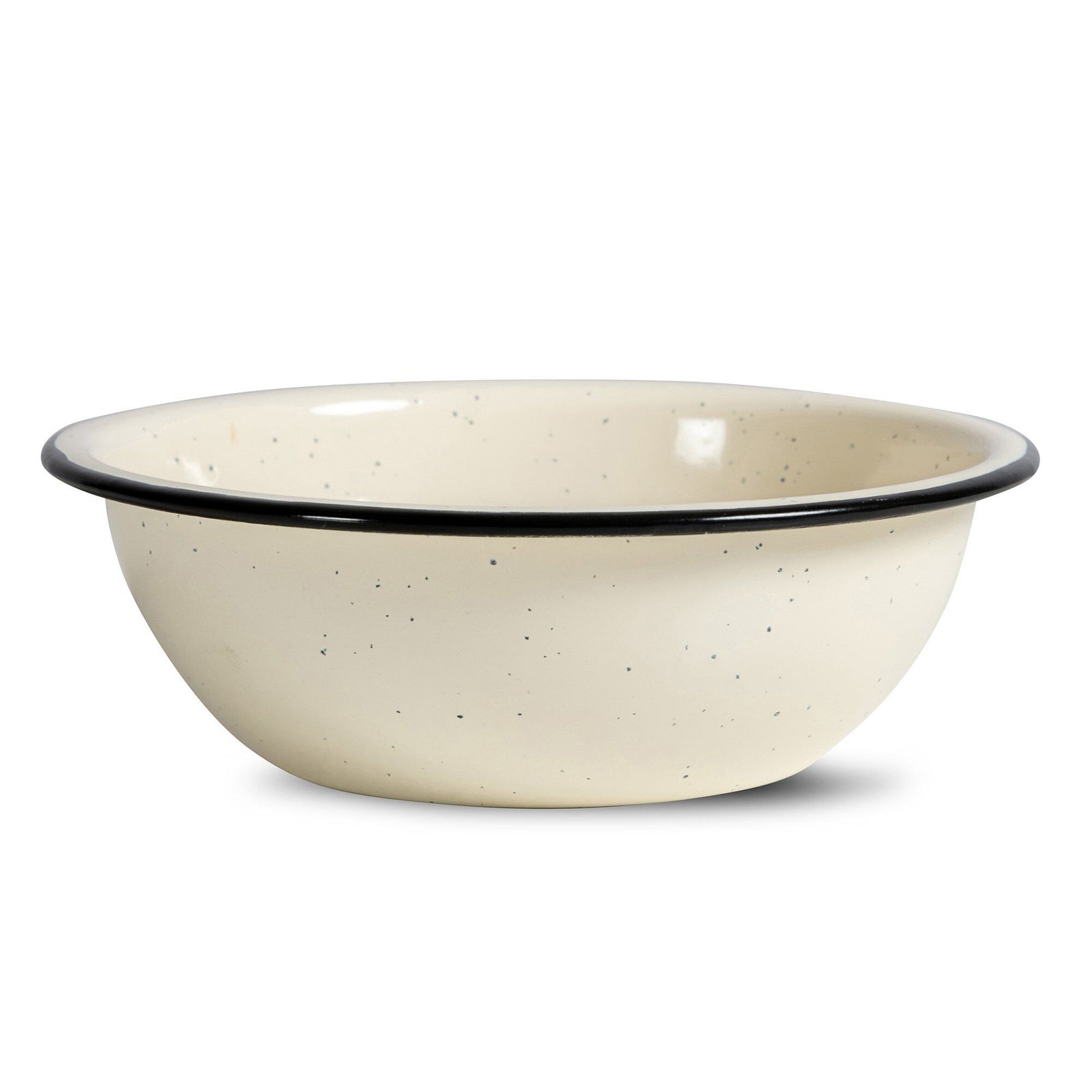 Sagaform Sagaform Doris emaljeskål, beige ❤ frontbillede (Skål)