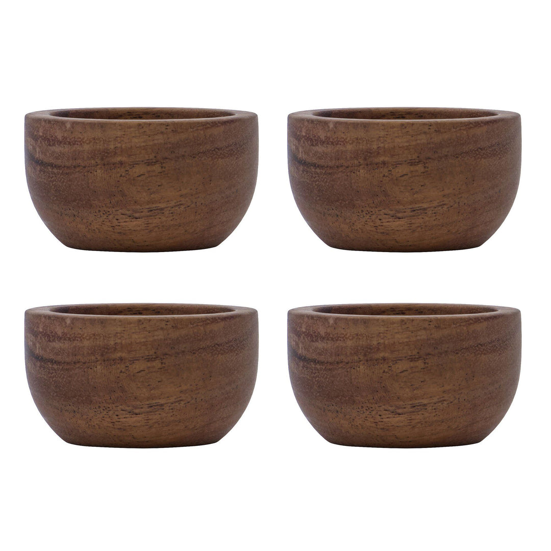 House doctor House doctor Træ æggebæger 4-pak, natur – produktfoto (Æggebægre)