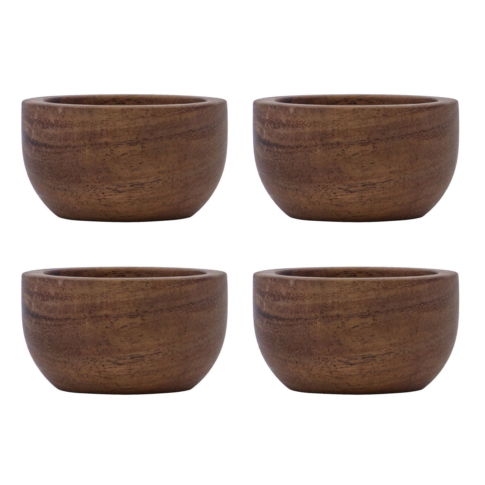 House doctor House doctor Træ æggebæger 4-pak, natur – produktfoto (Æggebægre)