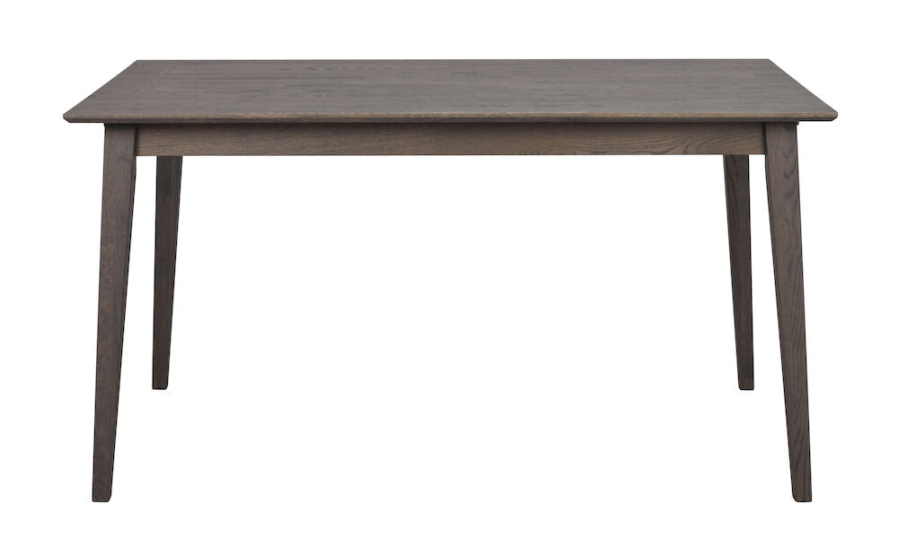 ROWICO Filippa spisebord m. udtræk mørkebrun eg 140x90