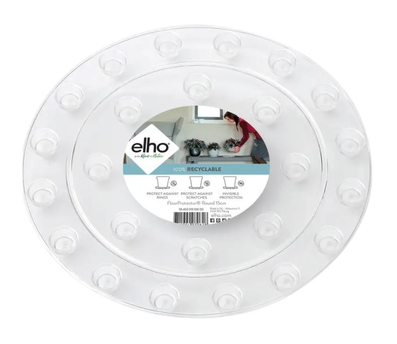 Elho - Gulvbeskytter til urtepotte Ø10-Ø25 cm - genbrugsplast - Ø25 cm ❤ Stort online udvalg i Elho ❤ Billig fragt og hurtig levering 2 - 5 hverdage ❤ Varenummer: BGH-39154724405399 / Ean: &