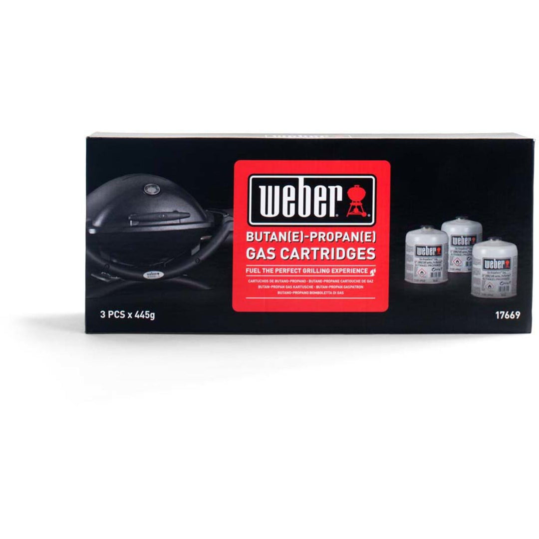 Weber Weber Engangsgasflaske 445g 3-pak ❤ billede i brug (Gasflaske)
