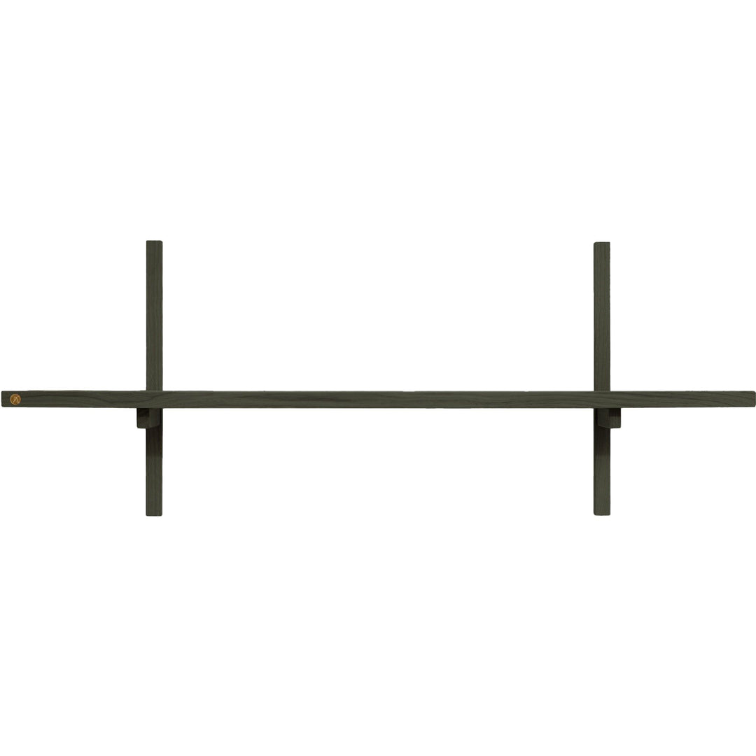 Andersen Andersen A-Light Shelf væghylde 90 x 30 cm, olivengrøn ❤ produktbillede (Hylde)