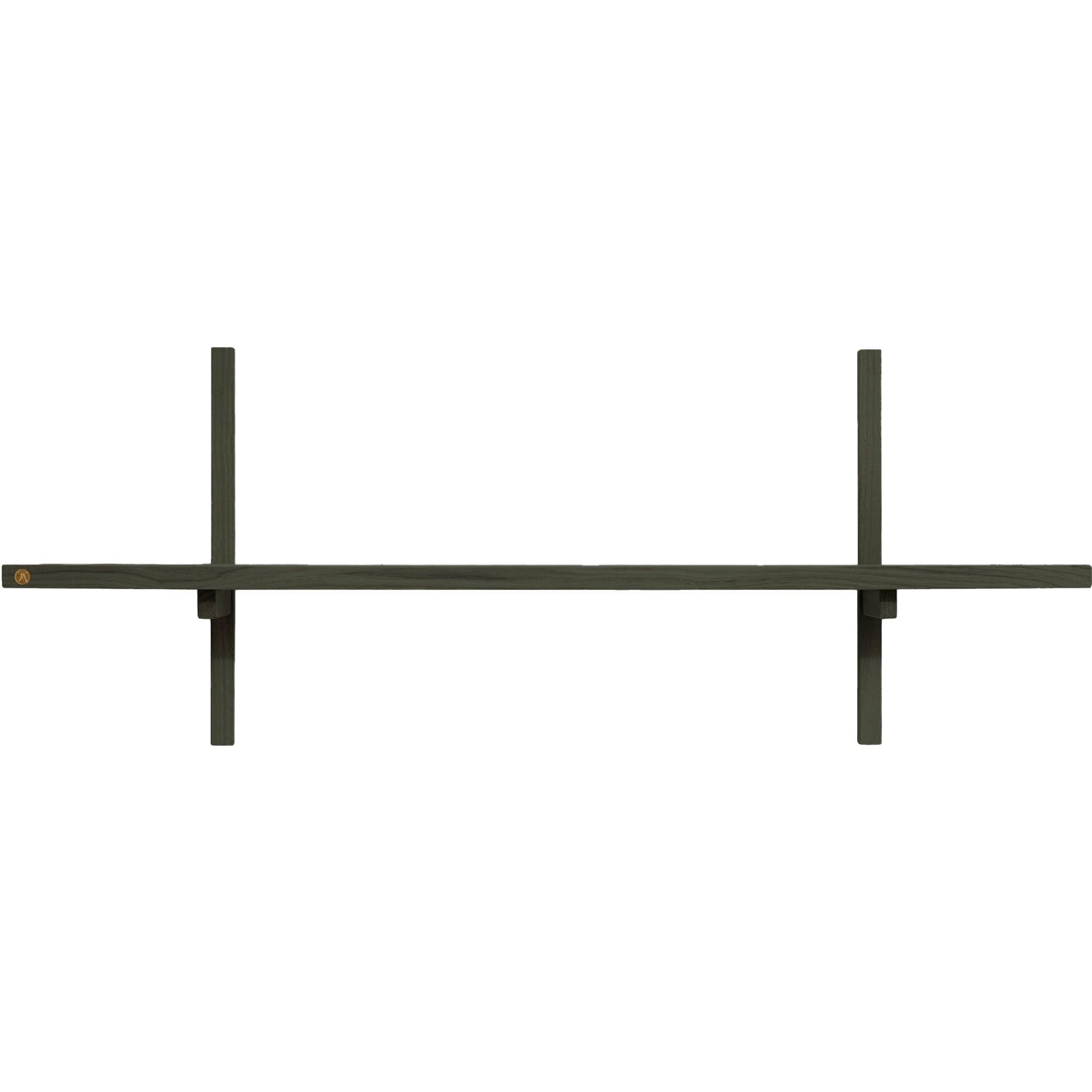 Andersen Andersen A-Light Shelf væghylde 90 x 30 cm, olivengrøn ❤ produktbillede (Hylde)