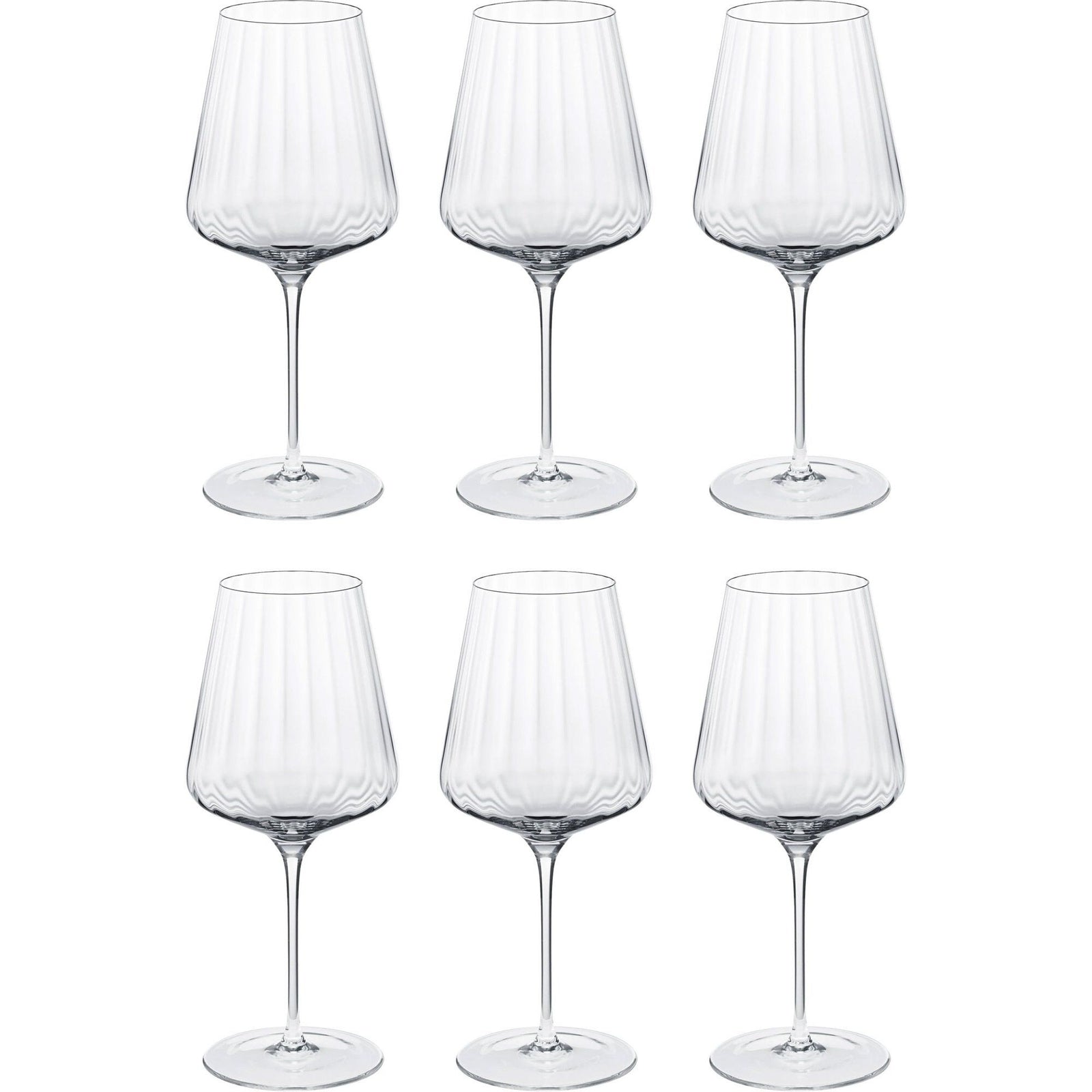 Georg jensen Georg jensen Bernadotte rødvinsglas 6 stk. ❤ frontbillede (Rødvinsglas)