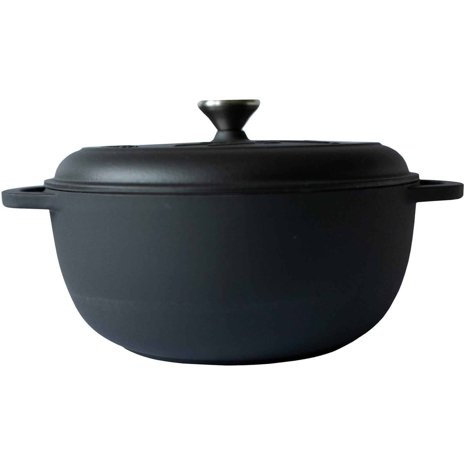 Satake Satake Støbejernsgryde emaljeret 6 liter – close-up (Støbejernsgryde)