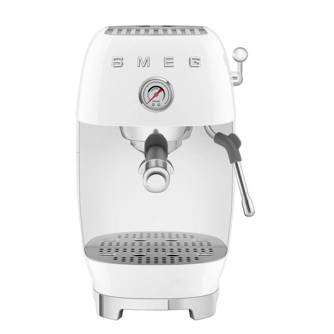 Smeg Smeg Manuel espressomaskine med Cold Brew, hvid ❤ detaljebillede i kategorien Espressomaskiner