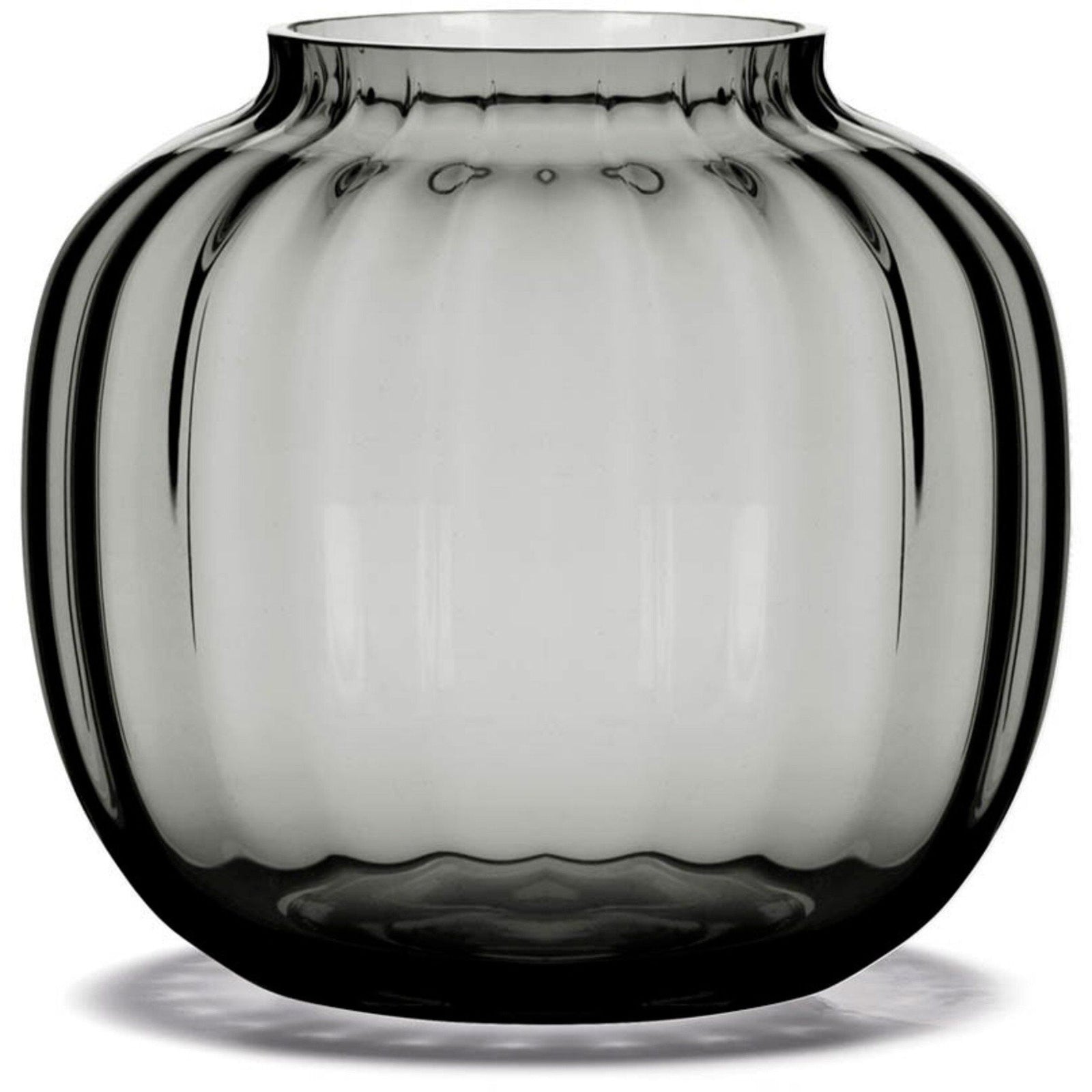 Holmegaard Holmegaard Primula vase, 12,5 cm., smoke ❤ detaljebillede (Vase)