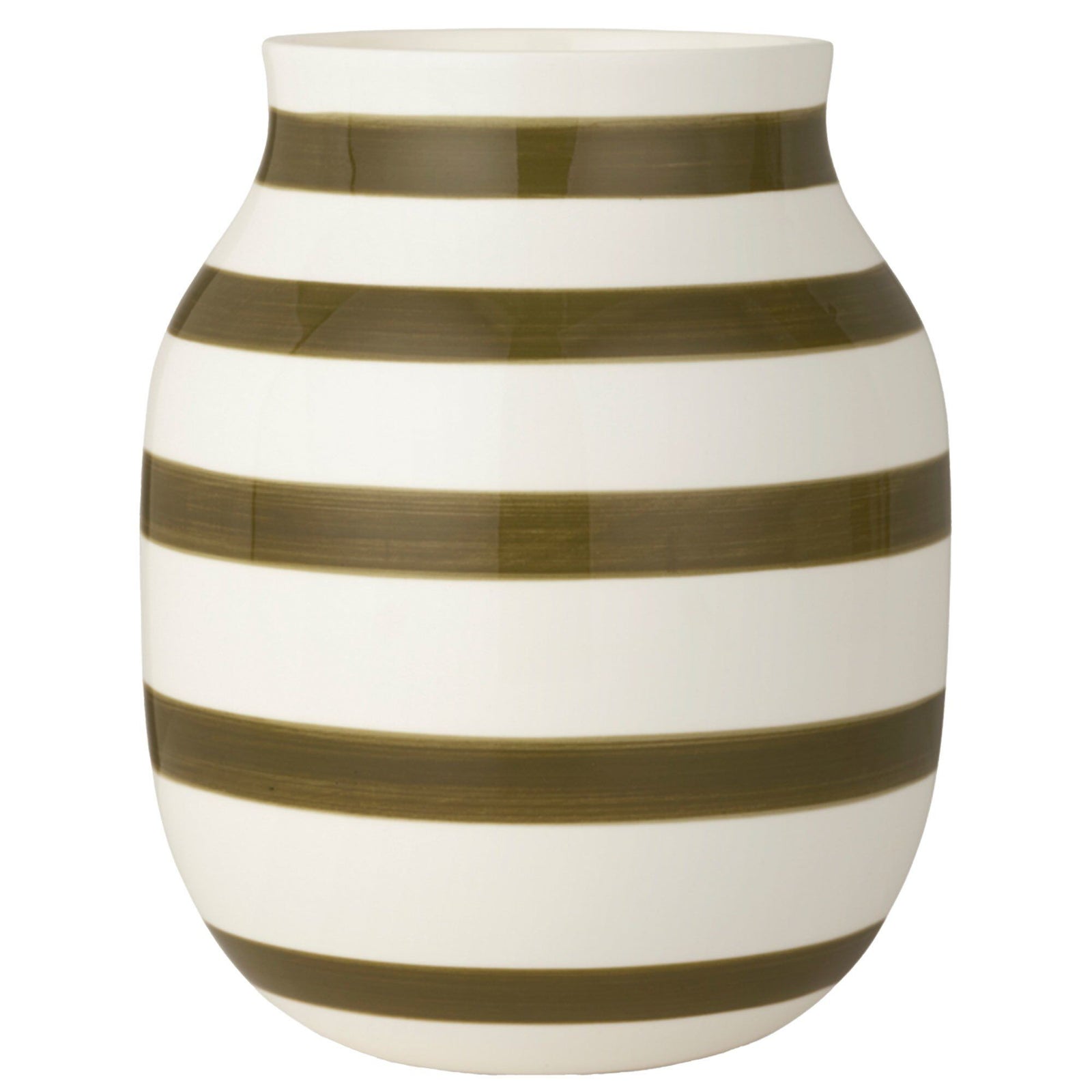 Kähler Kähler Omaggio vase, olivengrøn – produktvisning (Vase)