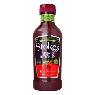 Stokes Tomat Ketchup (Plastik) 485 g ❤ Kæmpe udvalg i Stokes ❤ Billig fragt og hurtig levering 2 - 5 hverdage - Varenummer: BAR-703650 / Ean: '5060092696470 på lager - Udsalg på Delikatesser Kolonial Spar op til 54% - Over 434 design mærker på udsalg