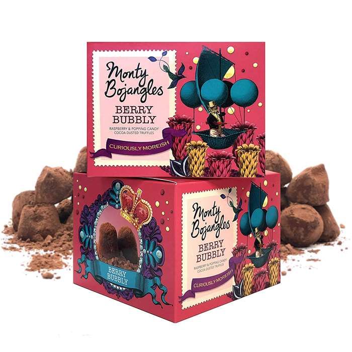 Monty Bojangles Chokoladetrøffel Søde Bær / Chokoladebiter 150 G