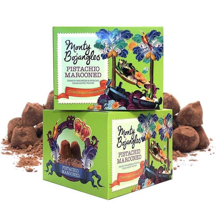 Monty Bojangles Chokoladetrøffel Pistacie 150 G ❤ Kæmpe udvalg i Monty Bojangles ❤ Billig fragt og hurtig levering 2 - 5 hverdage - Varenummer: BAR-703643 / Ean: &