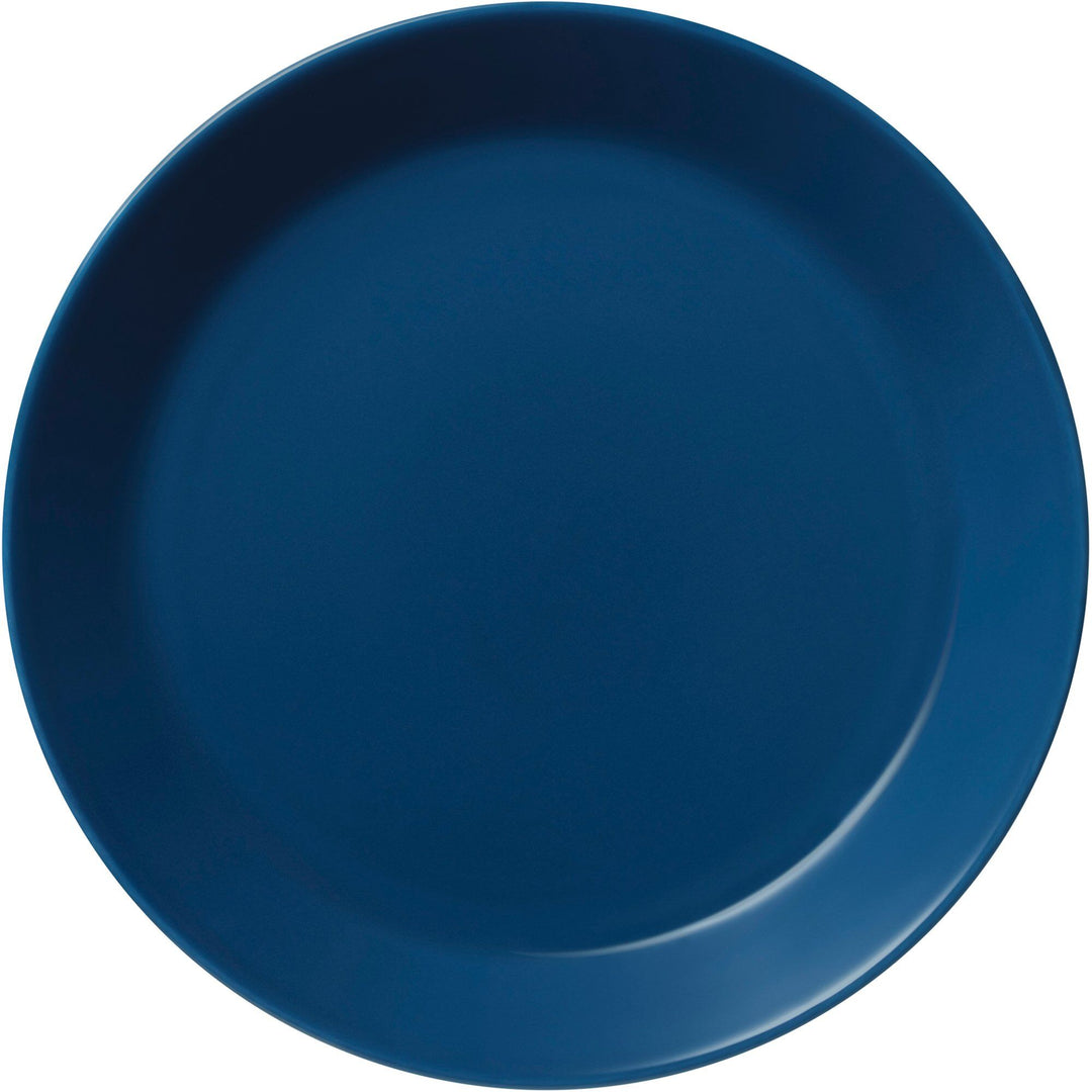 Iittala Iittala Teema tallerken, 23 cm, vintage blå – billede i brug (Tallerkener)