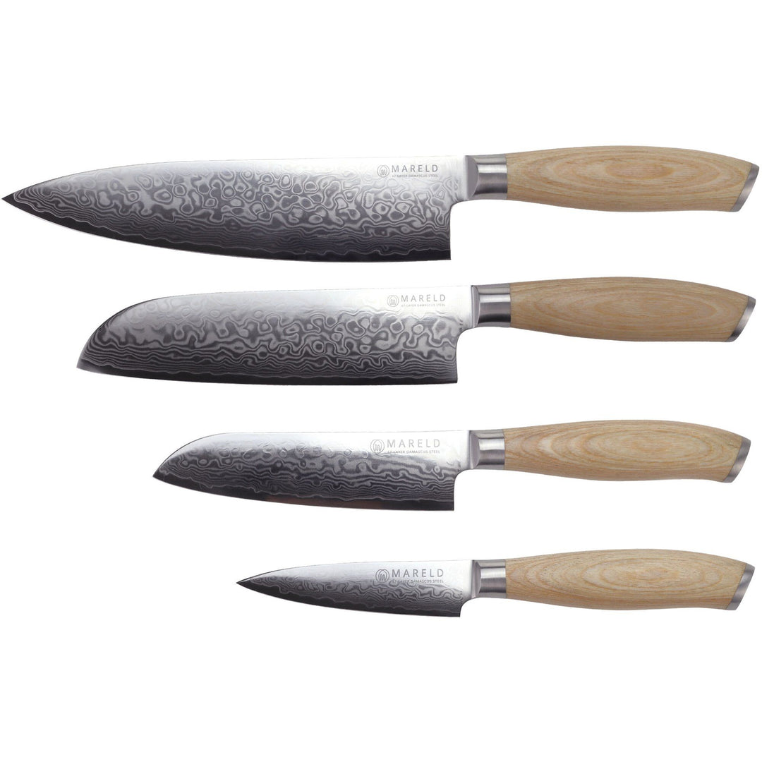 Mareld Mareld Akio knivsæt, 4 dele – produktfoto (Knivsæt)