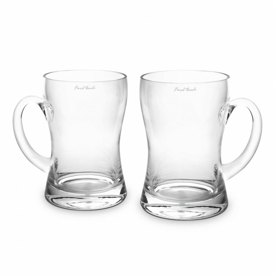Øl Tankards 2pk Final Touch ✔ Kæmpe udvalg i Final Touch ✔ Billig fragt og hurtig levering 2 - 5 hverdage - Varenummer: BAR-11605 / Ean: '886245007024 på lager - Udsalg på Glas - Cocktailglas - Glas sæt Spar op til 63% - Over 785 kendte brands på udsalg