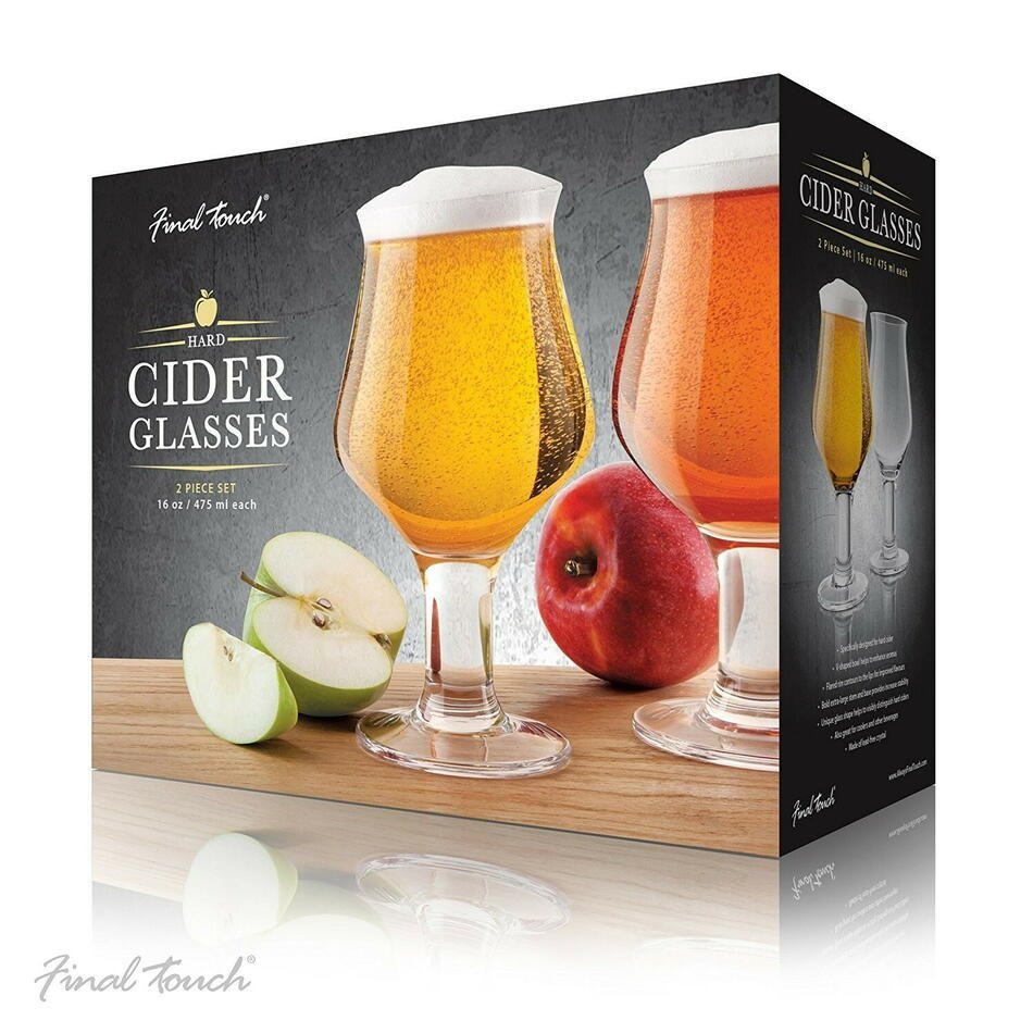Cider Glas 2pk Final Touch ✔ Kæmpe udvalg i Final Touch ✔ Billig fragt og hurtig levering 2 - 5 hverdage - Varenummer: BAR-11609 / Ean: '886245009820 på lager - Udsalg på Glas - Cocktailglas - Glas sæt Spar op til 62% - Over 785 kendte brands på udsalg