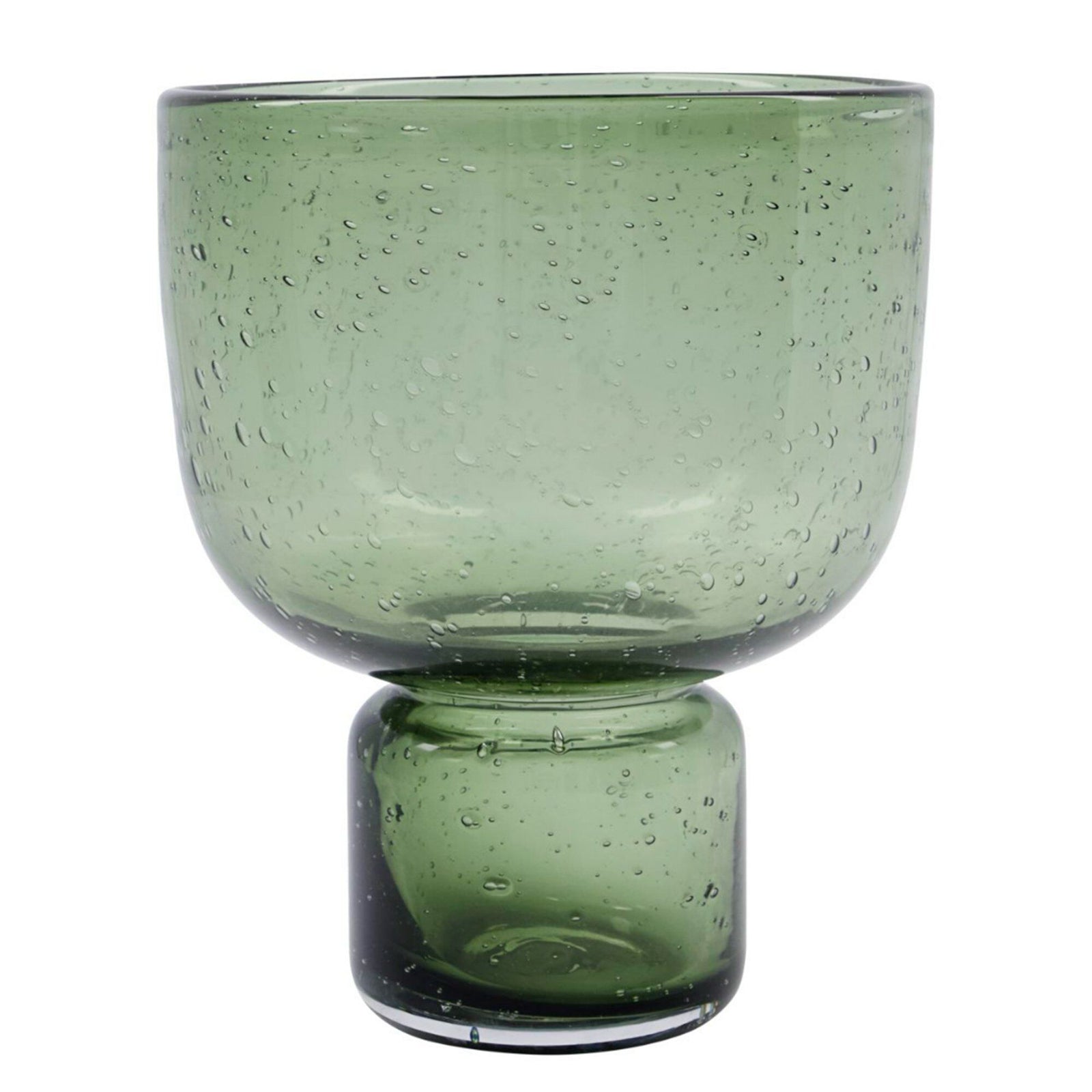 House doctor House doctor Farida vase 22 cm, olivengrøn – close-up (Vase)