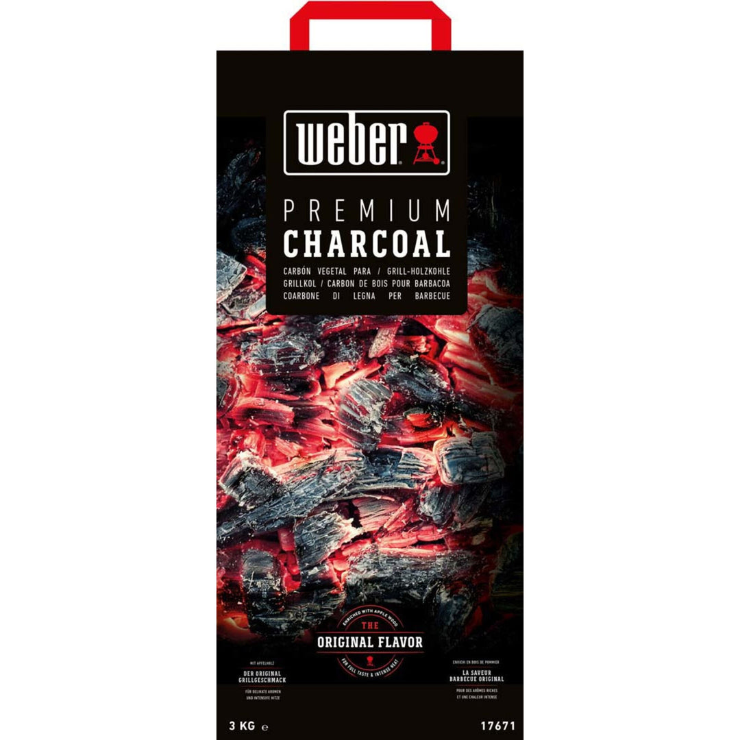 Weber Weber Trækul med 30% æbletræ 5kg ❤ detaljebillede (Kul)