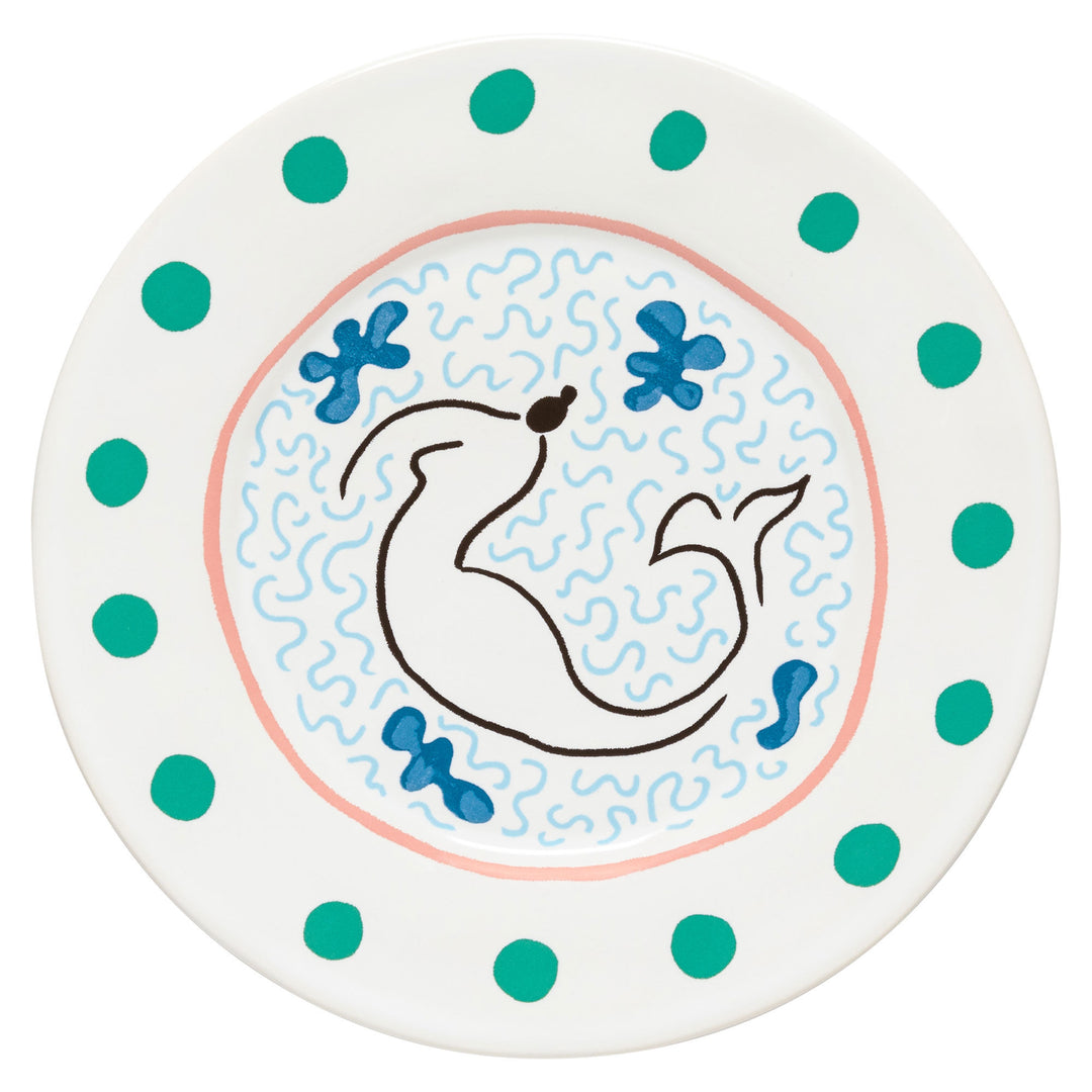 Costa nova Costa nova Summer Blizz Mermaid Tallerken Ø22 cm ❤ billede i brug i kategorien Tallerken