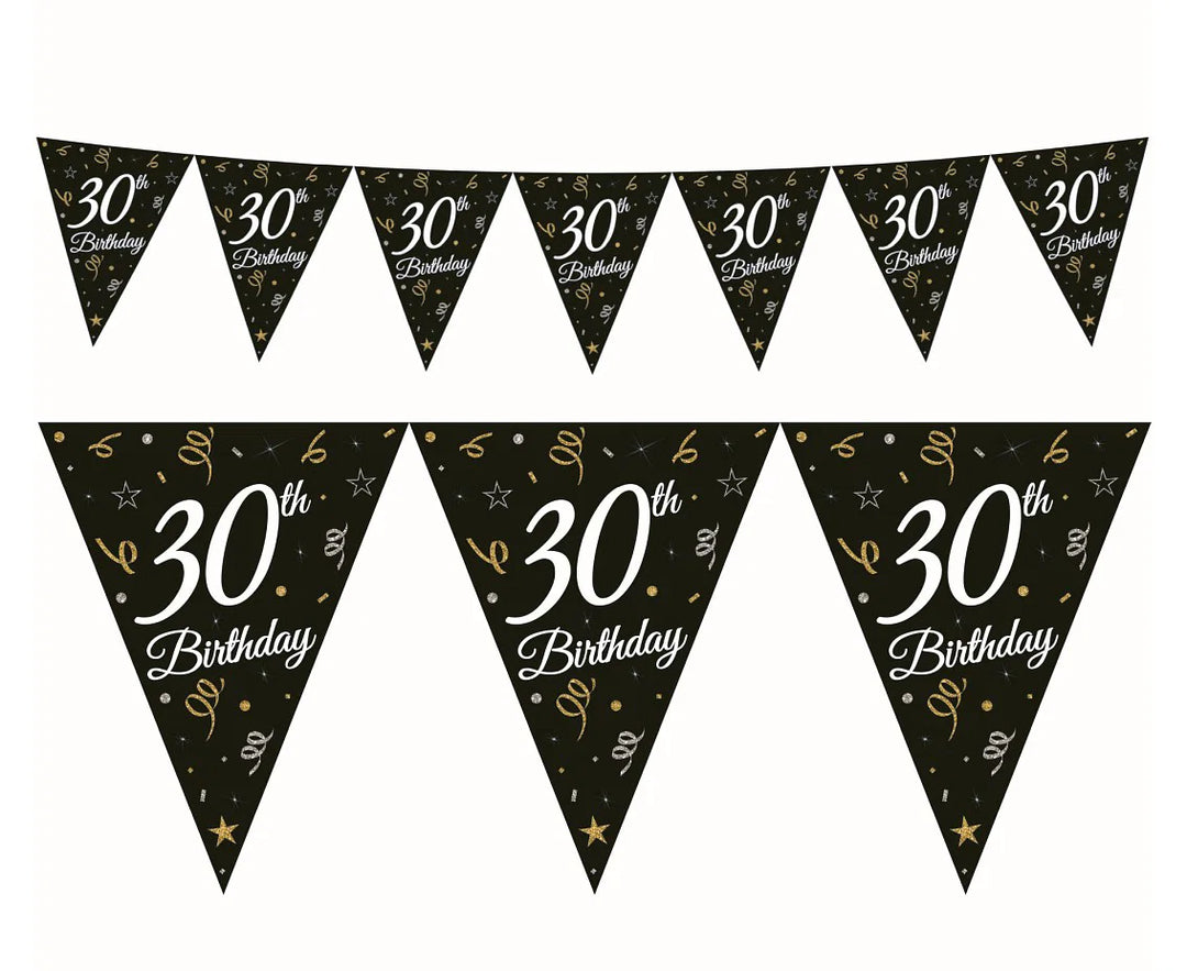 Beauty&Charm Papirguirlande Med Flag 30 28 x 270 Cm