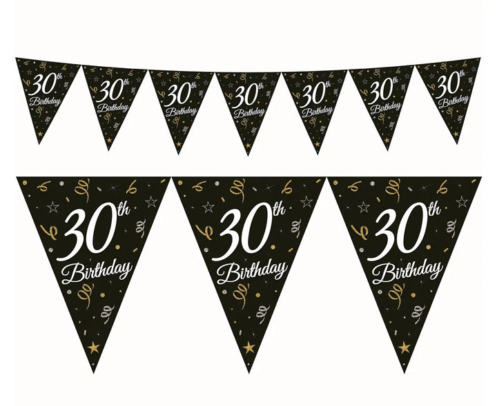 Beauty&Charm Papirguirlande Med Flag 30 28 x 270 Cm