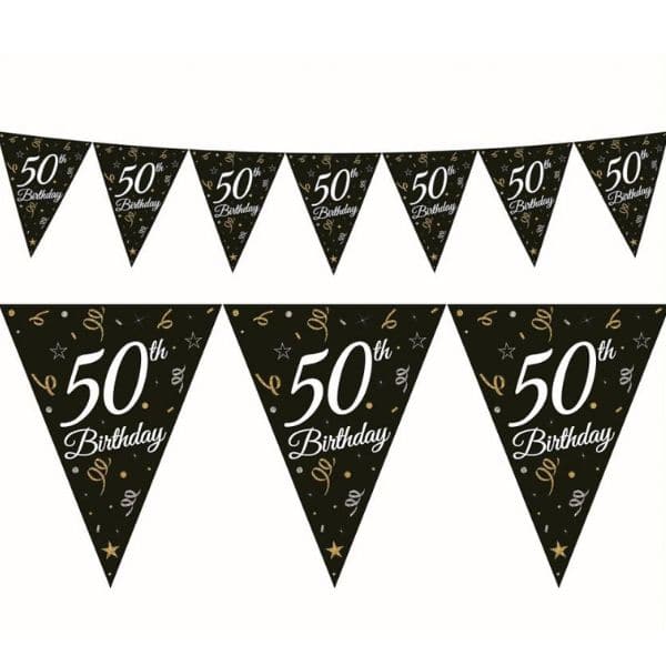 Beauty&Charm Papirguirlande Med Flag "50" 28 x 270 Cm ❤ Kæmpe udvalg i Godan ❤ Billig fragt og hurtig levering 2 - 5 hverdage - Varenummer: BAR-774198 / Ean: '5902973147629 på lager - Udsalg på Fest | Sæson Fester | Fødselsdag Spar op til 66% - Over 1150 kendte brands på udsalg