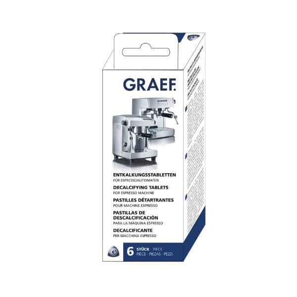 Graef Afkalkningstabletter 6 Stk Pr. Pakke ❤ Kæmpe udvalg i Graef ❤ Billig fragt og hurtig levering 2 - 5 hverdage - Varenummer: BAR-757656 / Ean: '4001627008789 på lager - Udsalg på Køkken | Kaffe og Te Udstyr | Kaffemaskiner Spar op til 51% - Over 1112 kendte brands på udsalg