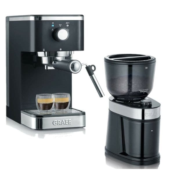Graef Espressomaskine/kværn, Sort ❤ Kæmpe udvalg i Graef ❤ Billig fragt og hurtig levering 2 - 5 hverdage - Varenummer: BAR-757664 / Ean: '4001627023003 på lager - Udsalg på Køkken | Køkkenmaskine | Øvrige køkkenmaskiner Spar op til 59% - Over 1112 kendte brands på udsalg