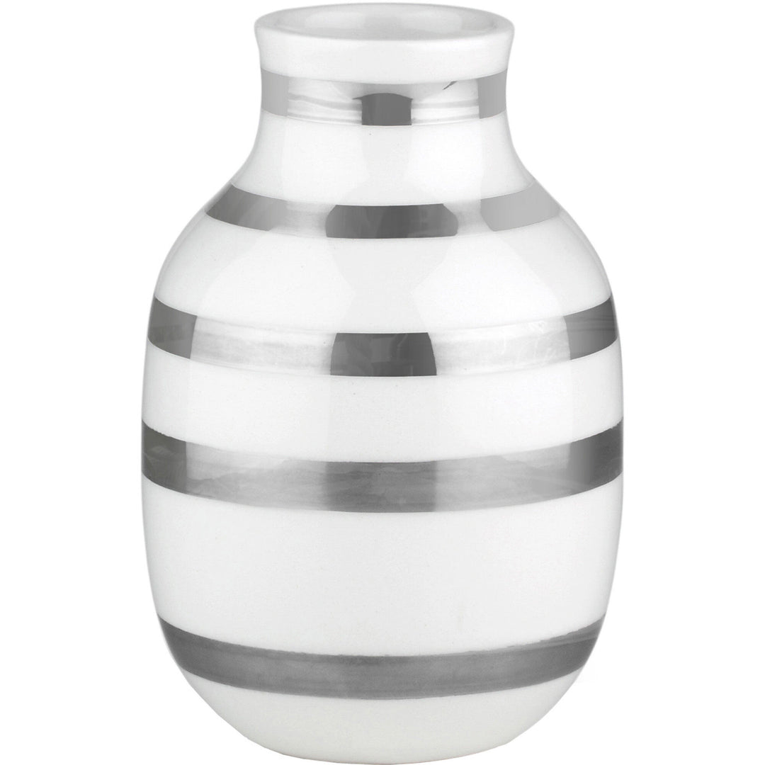Kähler Kähler Omaggio vase sølv 12,5 cm. – produktvisning (Vase)