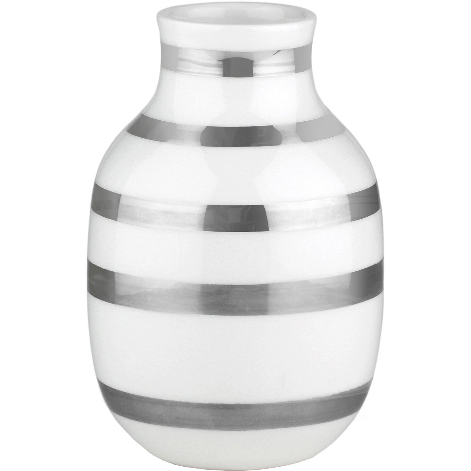Kähler Kähler Omaggio vase sølv 12,5 cm. – produktvisning (Vase)