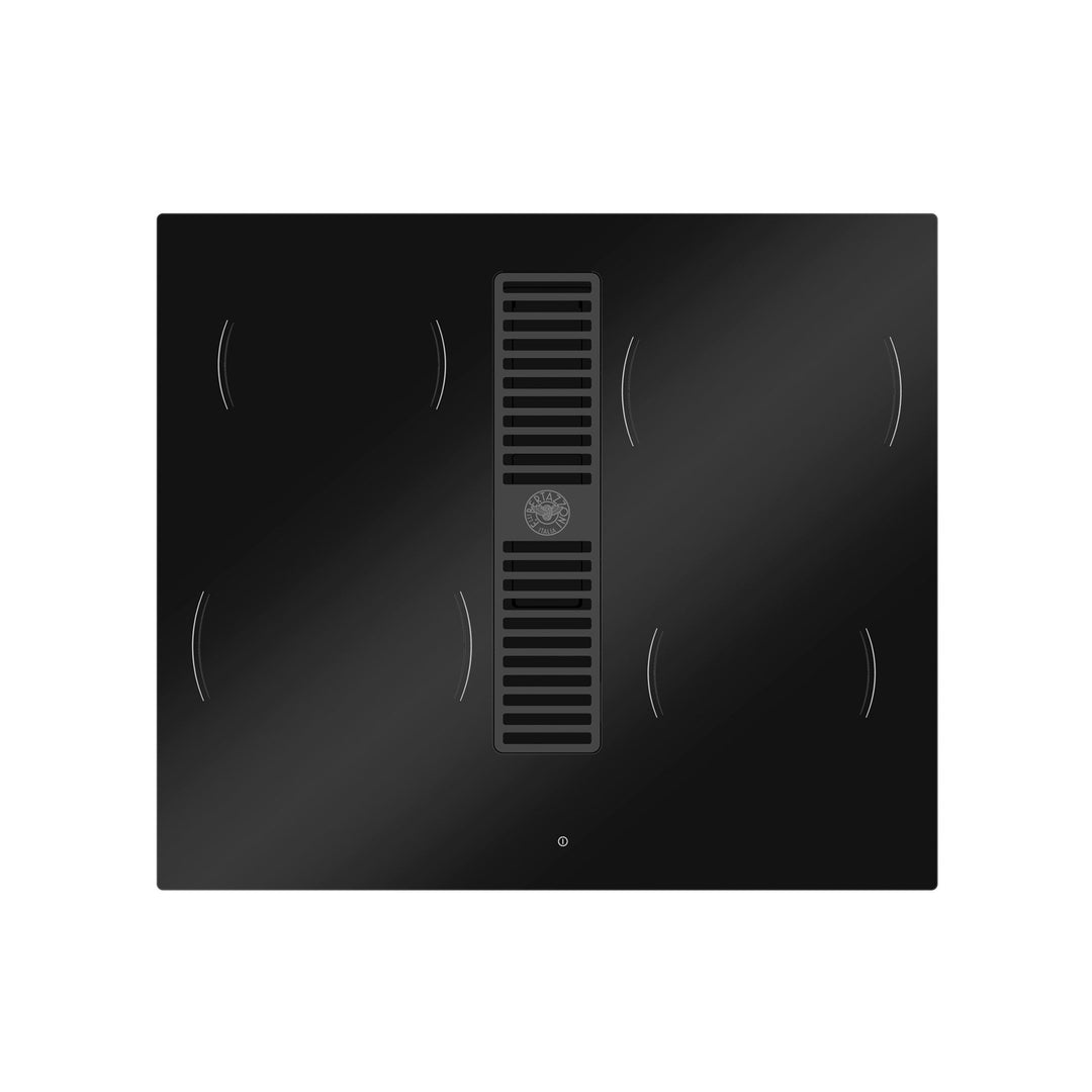 Bertazzoni Bertazzoni P604ICH30NP Induktionskogeplade med integreret emhætte 60 cm, 4 zoner ❤ detaljebillede i kategorien…