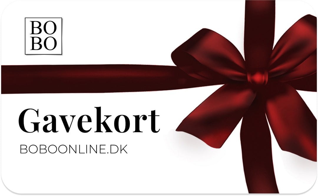 Gavekort på valgfrit beløb
