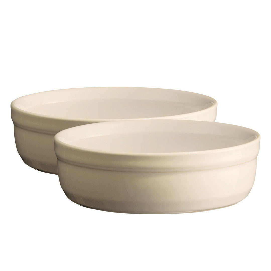 Emile henry Emile henry Cr ¨me br »lée forme, cream, 2 stk. – produktfoto (Bageform)