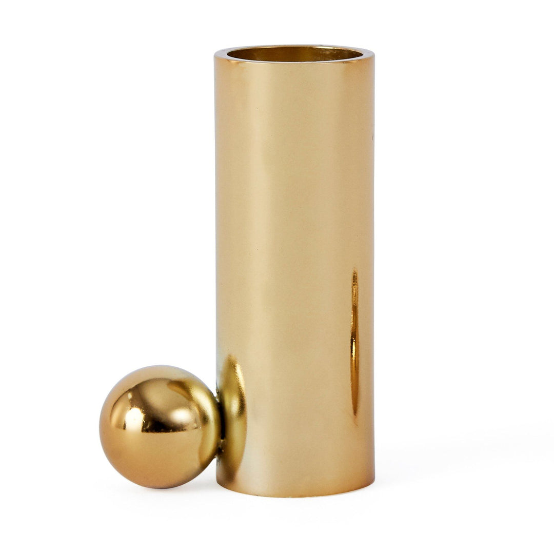 Oyoy living design Oyoy living design Paolla lysestage 7 cm, messing ❤ vinkelbillede (Lysestage)