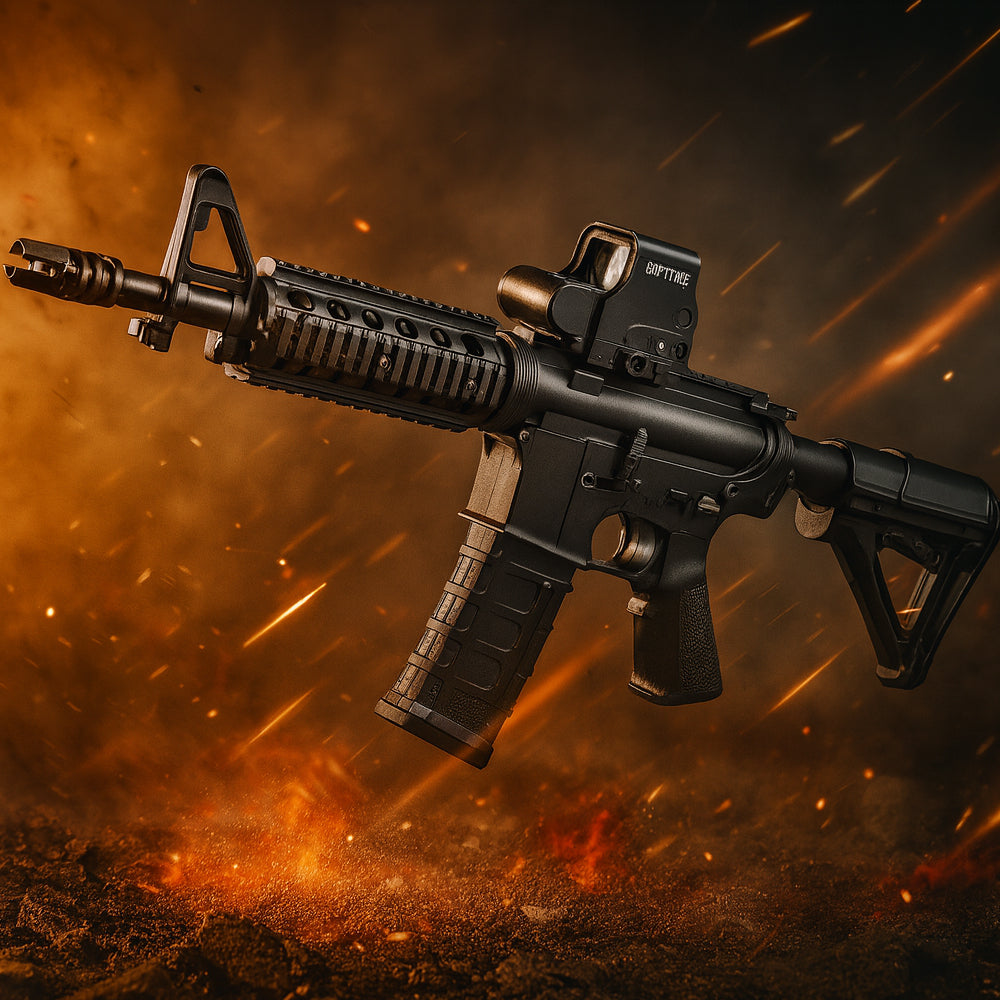 Produktbillede af Køb Gel Blaster Elektrisk Gevær model M4A1 på tilbud