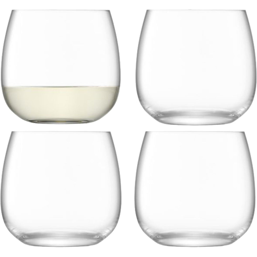 Lsa Lsa Borough Drikkeglas 4 stk. 370 ml ❤ vinkelbillede (Glas)