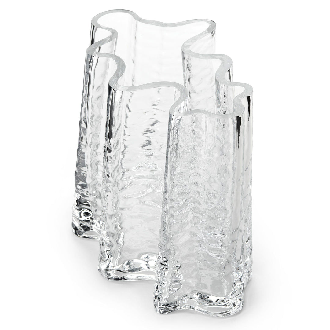 Cooee design Cooee design Gry Wide vase, 19 cm, clear – close-up (Vase)