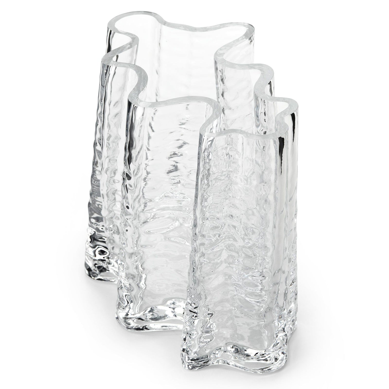 Cooee design Cooee design Gry Wide vase, 19 cm, clear – close-up (Vase)