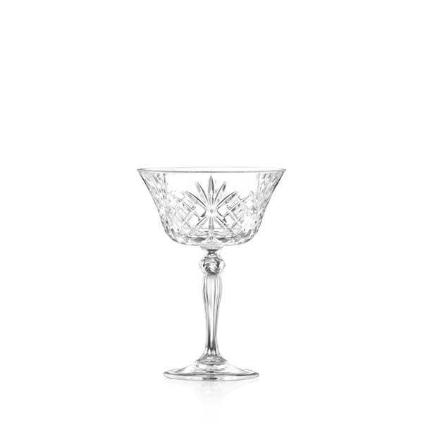 Produktbillede af Rcr Melodia Champagne Coupe 26 Cl 6stk. på tilbud i premium kvalitet