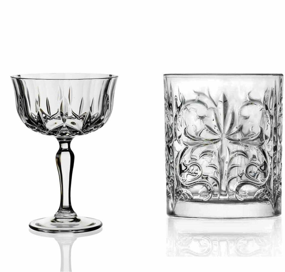 Rcr Tatto Lowball Og Champagne Coupe ✔ Kæmpe udvalg i  RCR Glas ✔ Billig fragt og hurtig levering 2 - 5 hverdage - Varenummer: BAR-12439 / Ean:  på lager - Udsalg på Glas | Cocktailglas | Glas sæt Spar op til 63% - Over 1347 kendte brands på udsalg