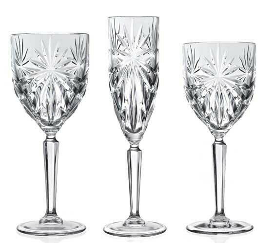 Produktbillede af Rcr Oasis Champagne Rød Og Hvidvinsglas på tilbud i brug