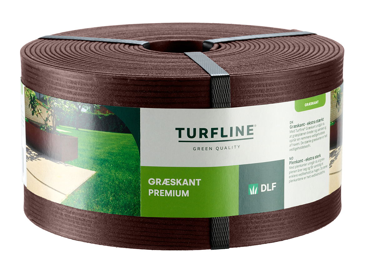 Produktbillede af Turfline Græskant premium Brun 8 m x 12,5 cm på tilbud i høj kvalitet