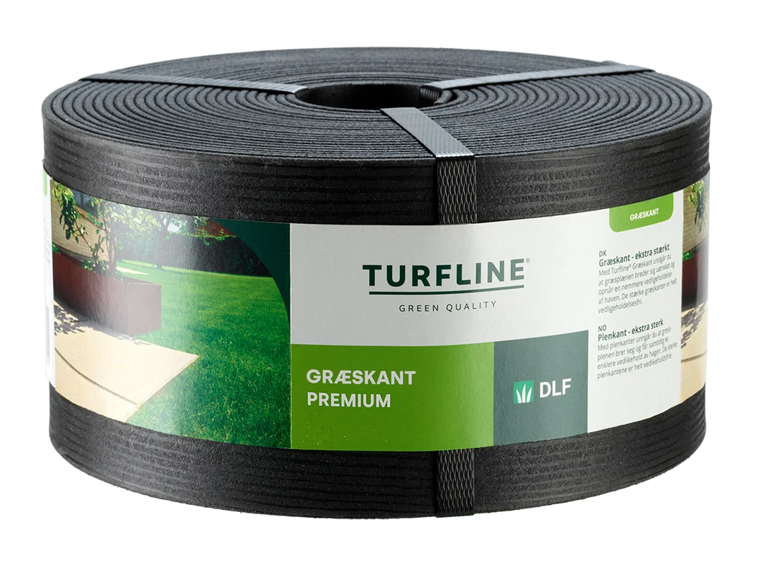 Turfline Græskant premium Sort 8 m x 12,5 cm