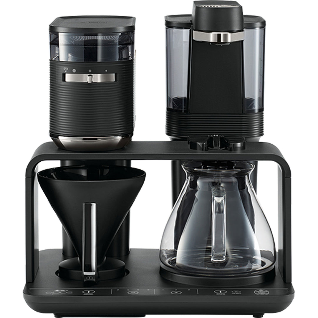 Melitta Melitta Epos Kaffemaskine, sort/krom ❤ produktbillede i kategorien Kaffemaskiner