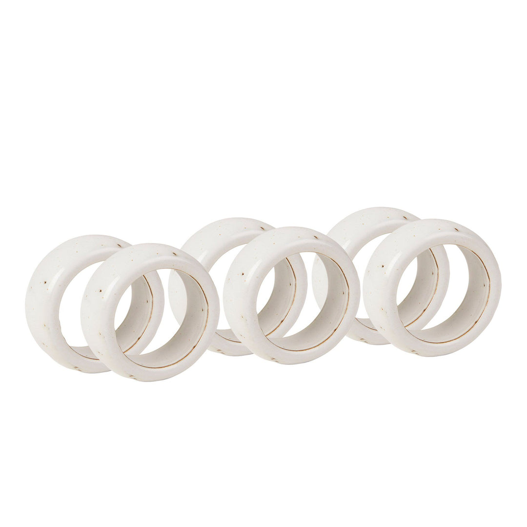 Broste Broste Nordic Vanilla servietring 6 stk. – produktbillede (Servietring)