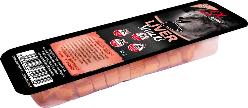 AlphaSpirit - Lever Snack - 35 g ❤ Kæmpe udvalg i AlphaSpirit ❤ Billig fragt og hurtig levering 2 - 5 hverdage - Varenummer: BGH-47763598049610 / Ean: &